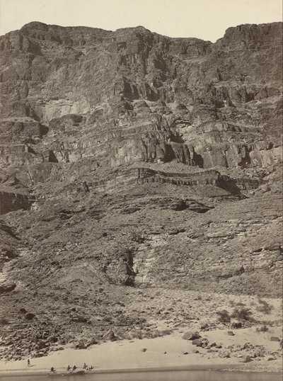 Wand im Grand Canyon, Colorado River von Timothy H. OSullivan